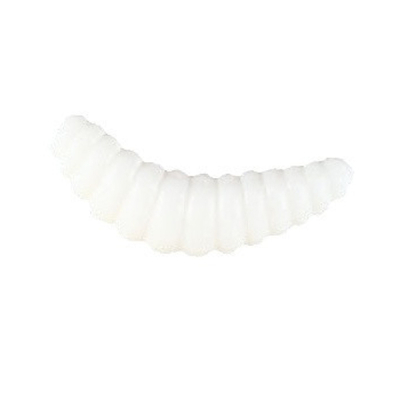 Силікон рибальський Nomura Honey Worm 20мм 0,35гр. цвет-078 (white) 12шт (NM78007802)