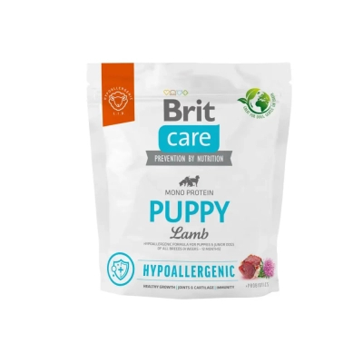 Сухий корм для собак Brit Care Dog Hypoallergenic Puppy гіпоалергенний з ягням 1 кг (8595602558971)