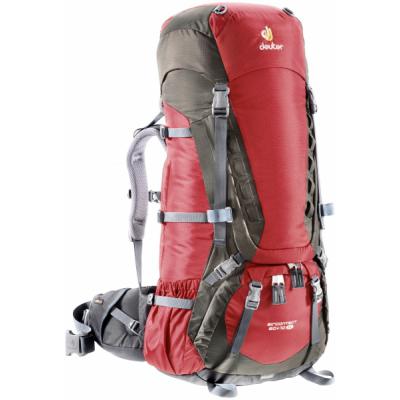 Рюкзак туристичний Deuter Aircontact 60+10 SL cranberry-stone (33452 5444)