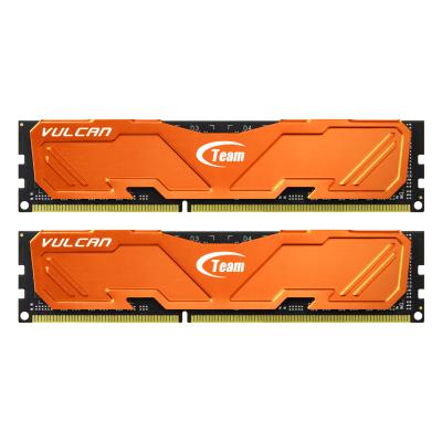 Модуль пам'яті для комп'ютера DDR3 8GB (2x4GB) 2133MHz Vulcan Orange Team (TLAED38G2133HC10QDC01)