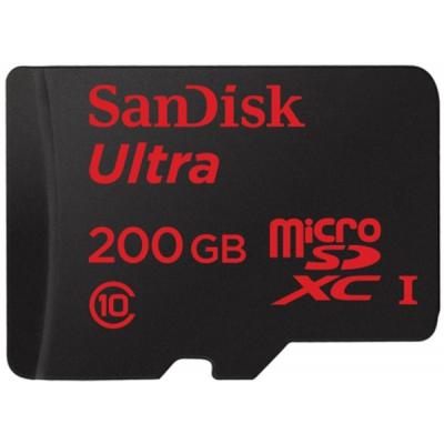 Карта пам'яті SanDisk 200GB microSD Class 10 UHS-I (SDSDQUAN-200G-G4A)