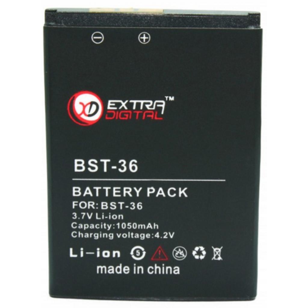 Акумуляторна батарея для телефону Extradigital Sony Ericsson BST-36 (1050 mAh) (BMS6350)