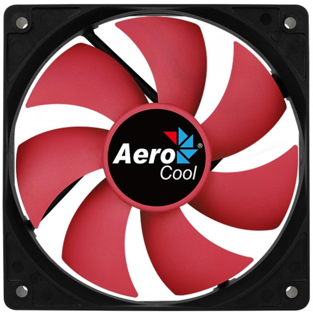 Кулер до корпусу AeroCool Force 12 PWM Red 4P (4718009158030)