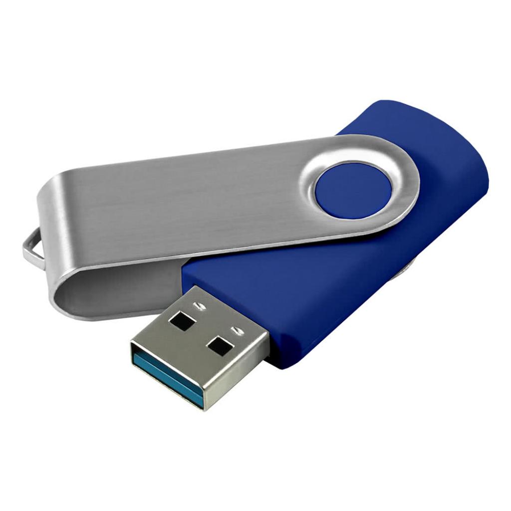 USB флеш накопичувач Goodram 16GB UTS2 Navy Blue USB 2.0 (UTS2-0160NBBBB)