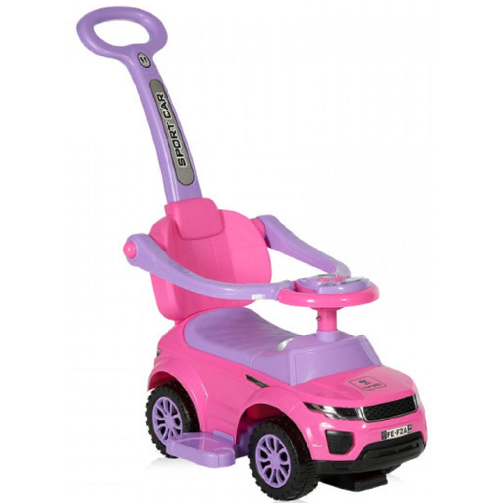 Чудомобіль Lorelli Off Road+Handle pink (OFF ROAD+HANDLE pink)