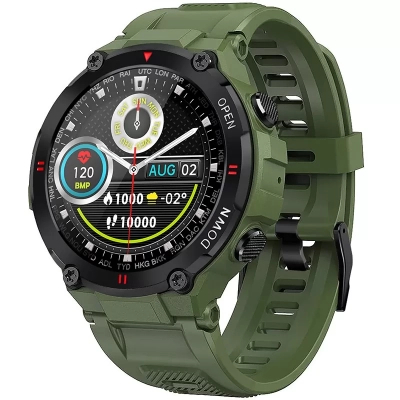 Смарт-годинник Gelius GP-SW008 (G-WATCH) Bluetooth Call (IPX7) Navy Green (GP-SW008 (G-WATCH) Navy Green)