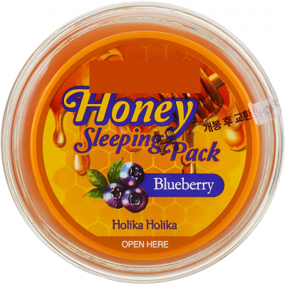 Маска для обличчя Holika Holika Honey Sleeping Pack Чорниця 90 мл (8806334333317)