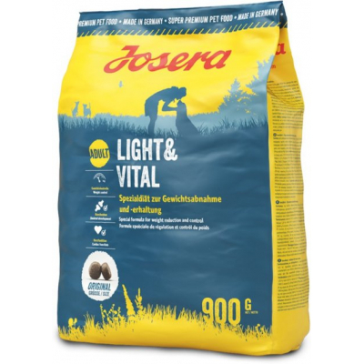 Сухий корм для собак Josera Light&Vital 900 г (4032254745297)