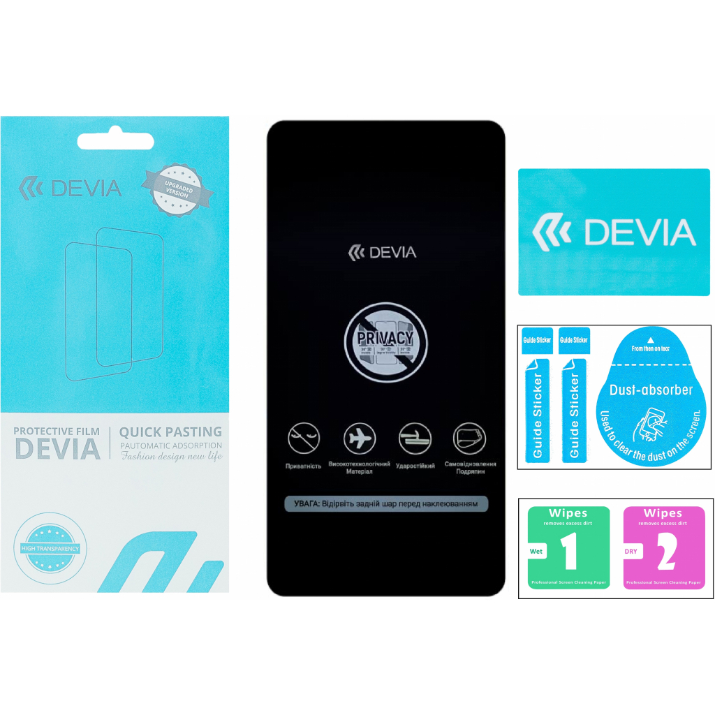 Плівка захисна Devia Privacy Apple Iphone 13 mini (DV-IPN-13mPRV)