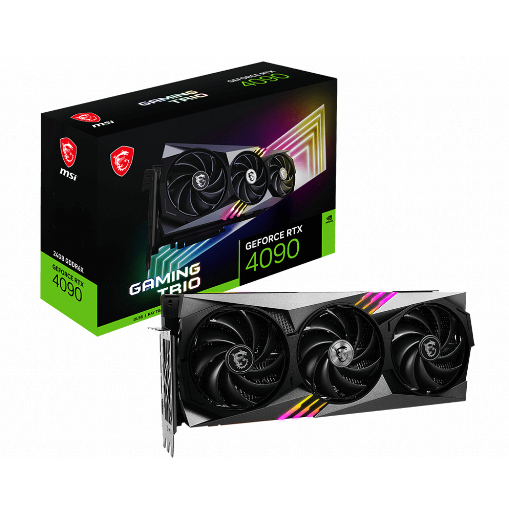 Відеокарта MSI GeForce RTX4090 24GB GAMING TRIO (RTX 4090 GAMING TRIO 24G)