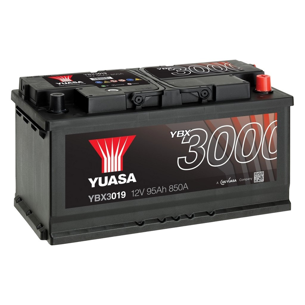 Акумулятор автомобільний Yuasa 12V 95Ah SMF Battery (YBX3019)