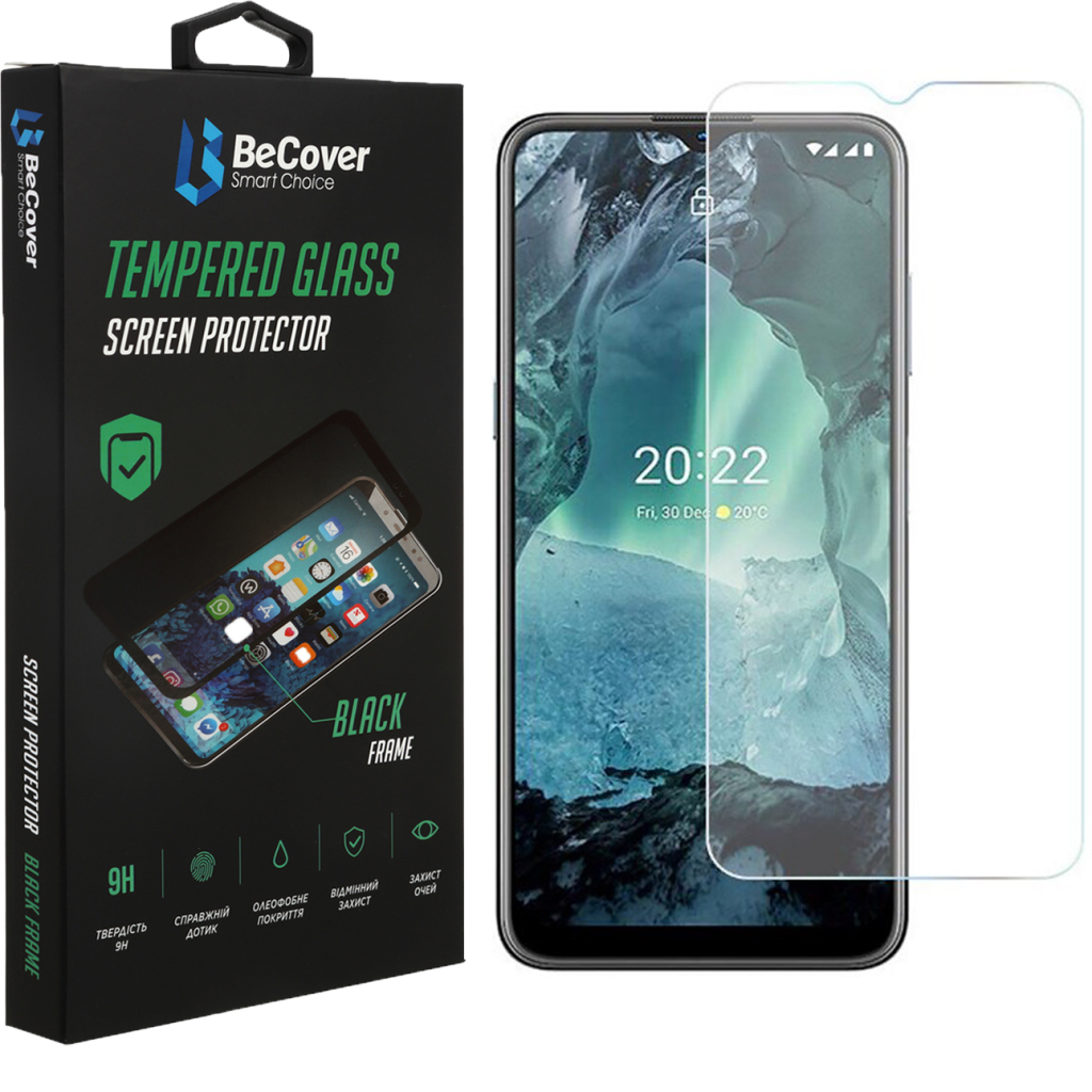 Скло захисне BeCover Nokia G21 / G11 / G11 Plus 3D Crystal Clear Glass (708094)