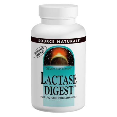 Вітамінно-мінеральний комплекс Source Naturals Лактаза, Lactase Digest, 180 гелевих капсул (SNS-02368)