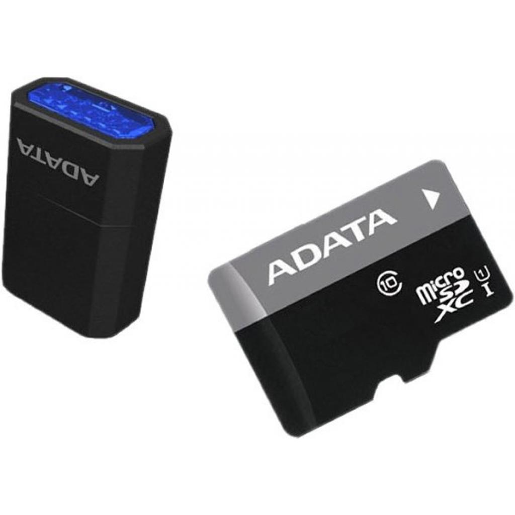 Карта пам'яті ADATA 8GB microSD class 10 UHS-I (AUSDH8GUICL10-RM3BKBL)