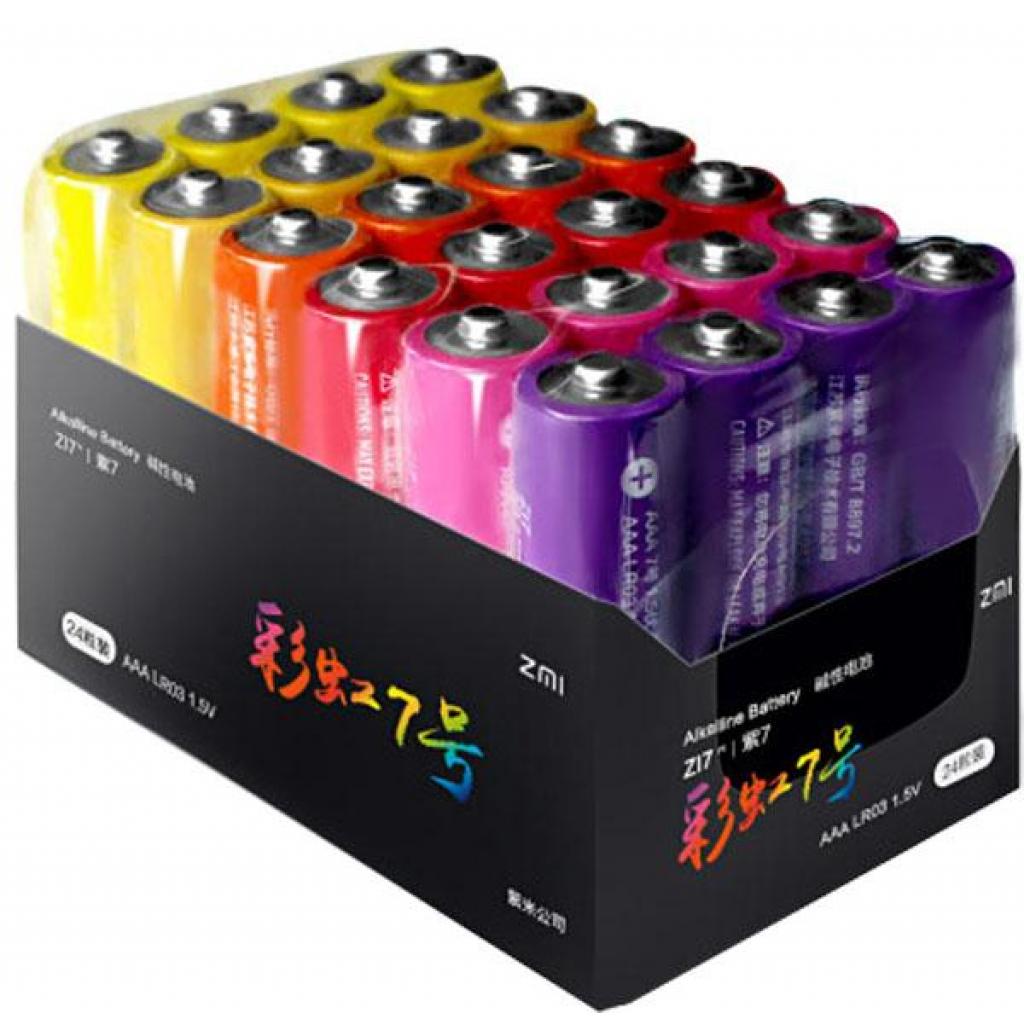 Батарейка ZMI ZI7 Rainbow AAA batteries * 24 (Р30403)