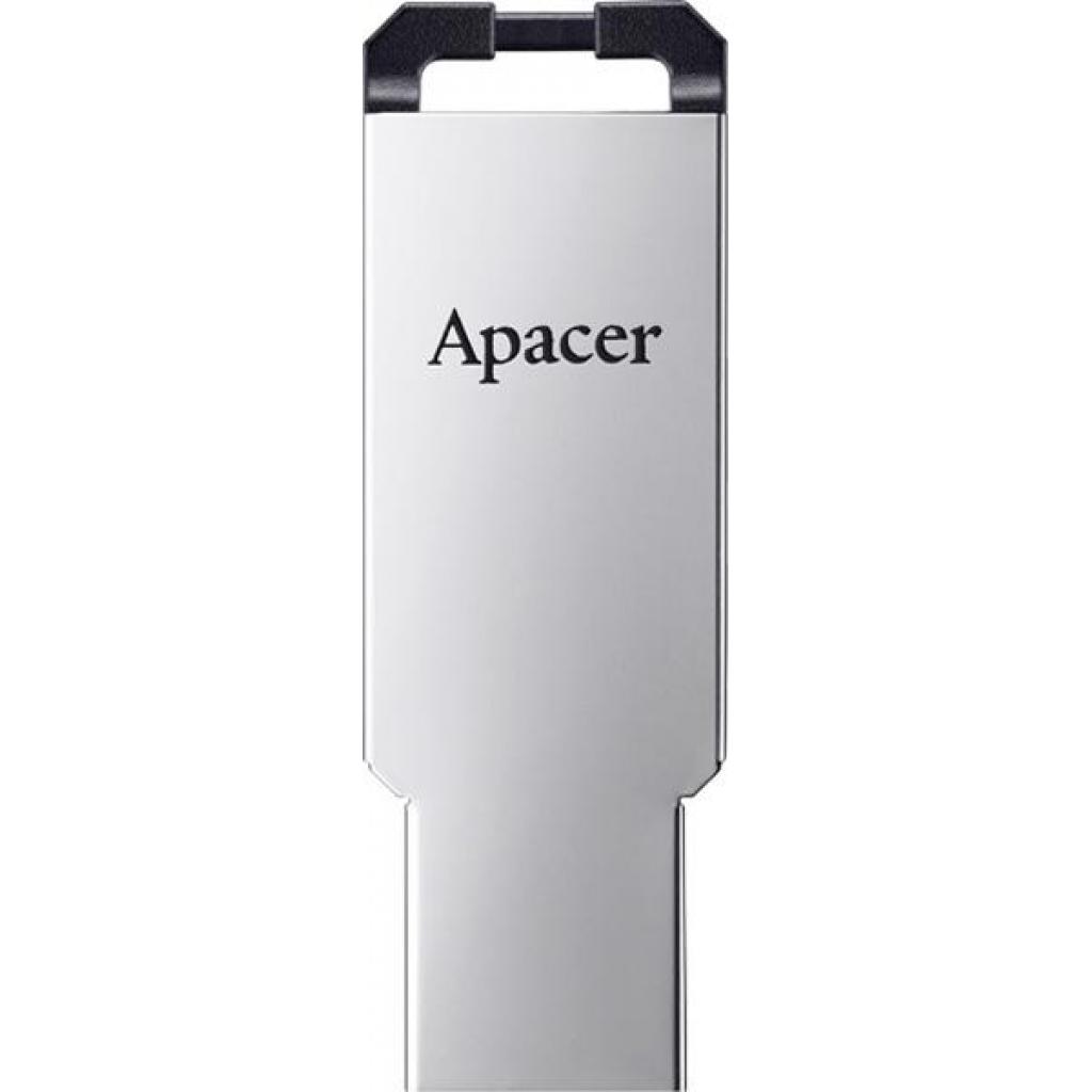 USB флеш накопичувач Apacer 16GB AH310 Silver USB 2.0 (AP16GAH310S-1)