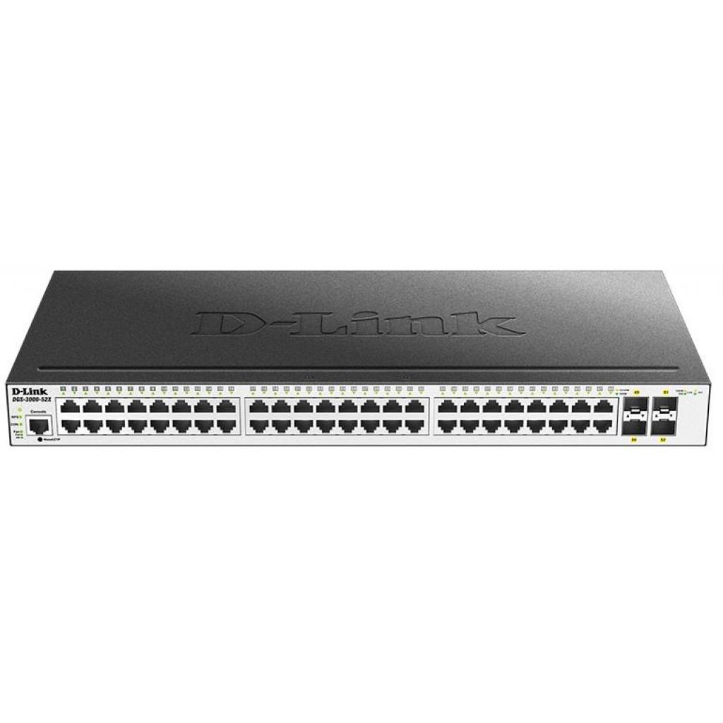 Комутатор мережевий D-Link DGS-3000-52X