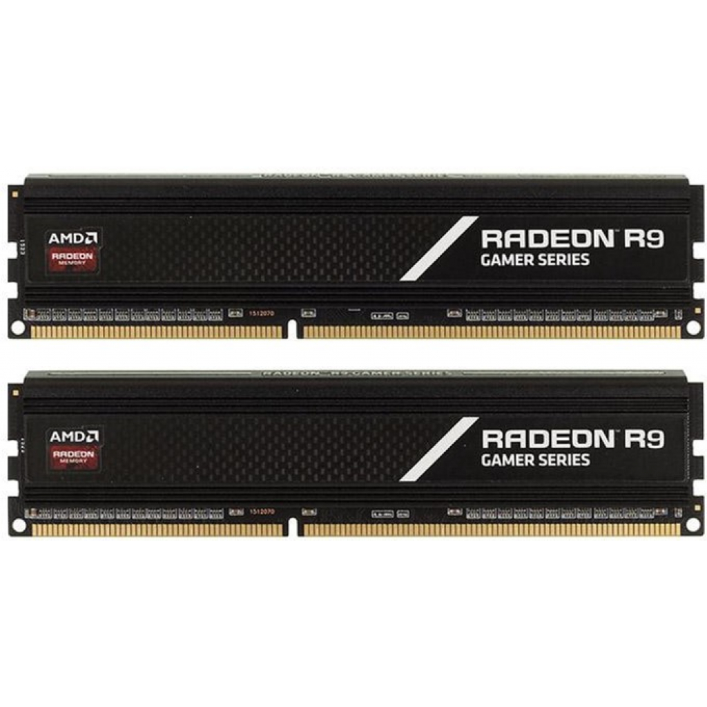 Модуль пам'яті для комп'ютера DDR4 16GB (2x8GB) 3600 MHz Radeon R9 AMD (R9S416G3606U2K)