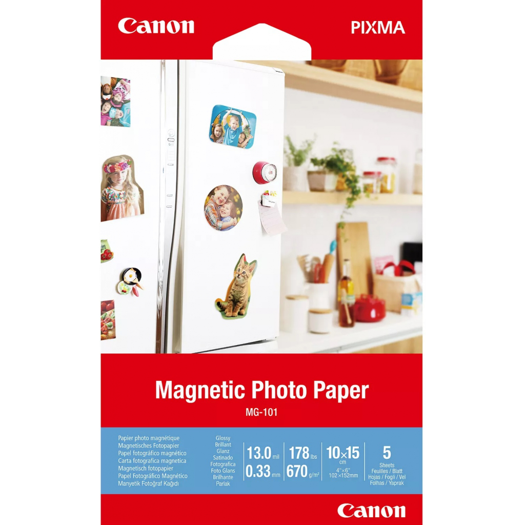 Фотопапір Canon 10x15 Magnetic Photo Paper 4x6