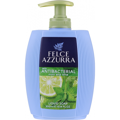 Рідке мило Felce Azzurra Antibacterico Mint & Lime 300 мл (8001280024269)