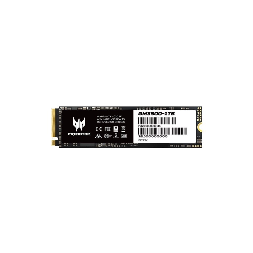 Накопичувач SSD M.2 2280 512GB PREDATOR (BL.9BWWR.101)