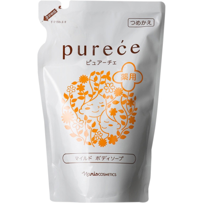 Рідке мило Naris Cosmetics Purece Body Soap Гіпоалергенне для тіла 450 мл (4955814419097)