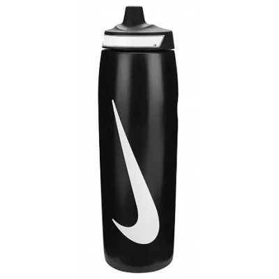 Пляшка для води Nike Refuel Bottle 32 OZ чорний, білий 946 мл N.100.7667.091.32 (887791744968)