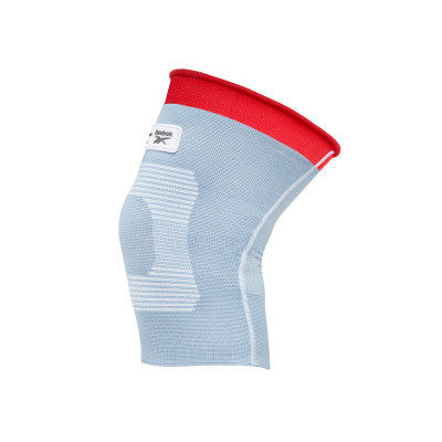 Фіксатор коліна Reebok Speedwick Knee Support білий, червоний RRSU-14324 M (885652015912)