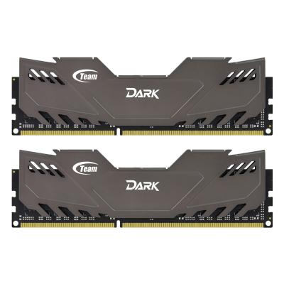 Модуль пам'яті для комп'ютера DDR3 8GB (2x4GB) 1600 MHz Dark Series Grey Team (TDGED38G1600HC9DC01)