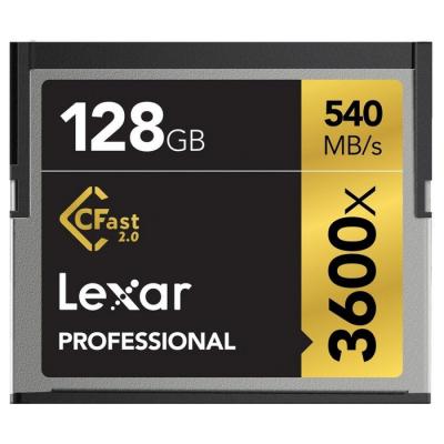 Карта пам'яті Lexar 128Gb Compact Flash 3600x Professional (LC128CRBEU3600)