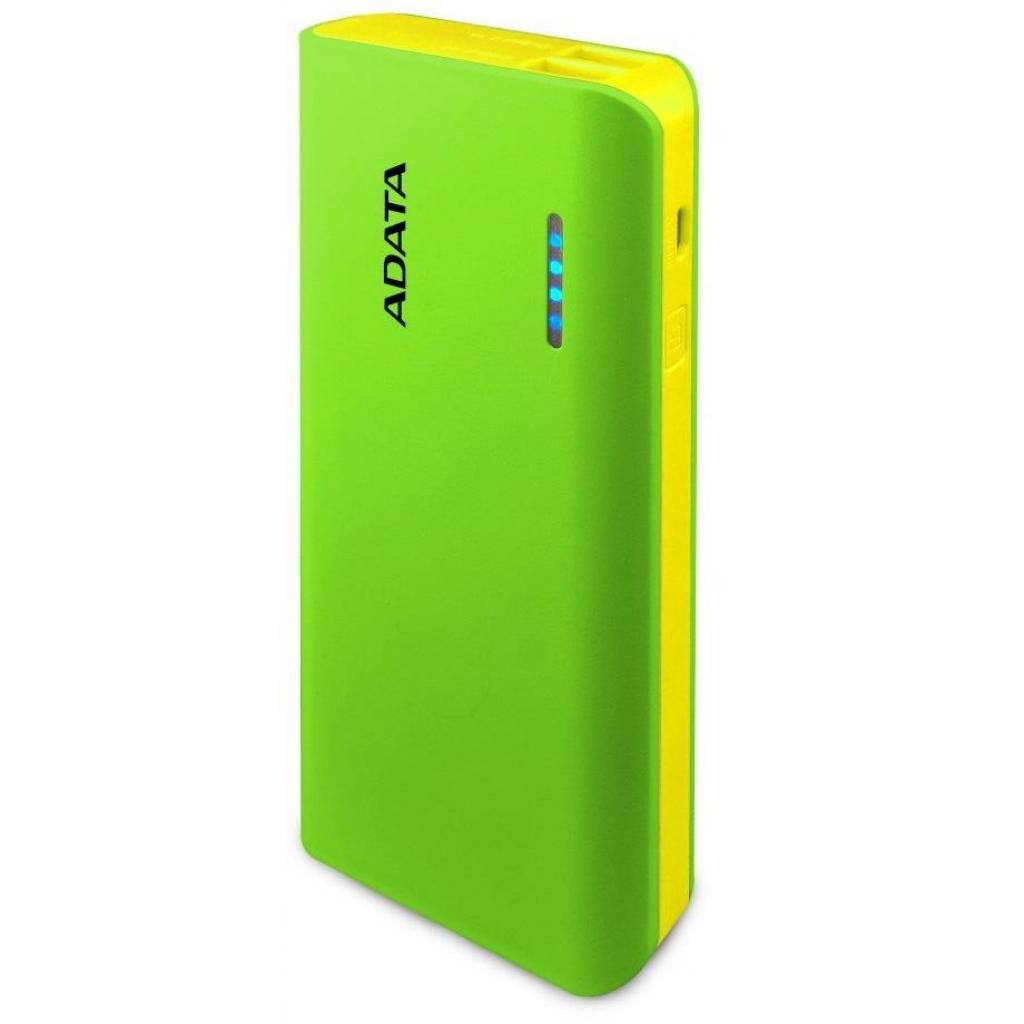 Батарея універсальна ADATA PT100 10000mAh Green-Yellow (APT100-10000M-5V-CGRYL)