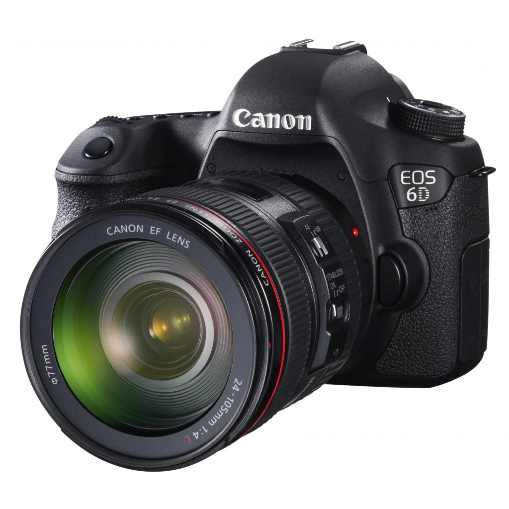 Цифровий фотоапарат Canon EOS 6D 24-105 IS STM WG KIT (8035B129AA)