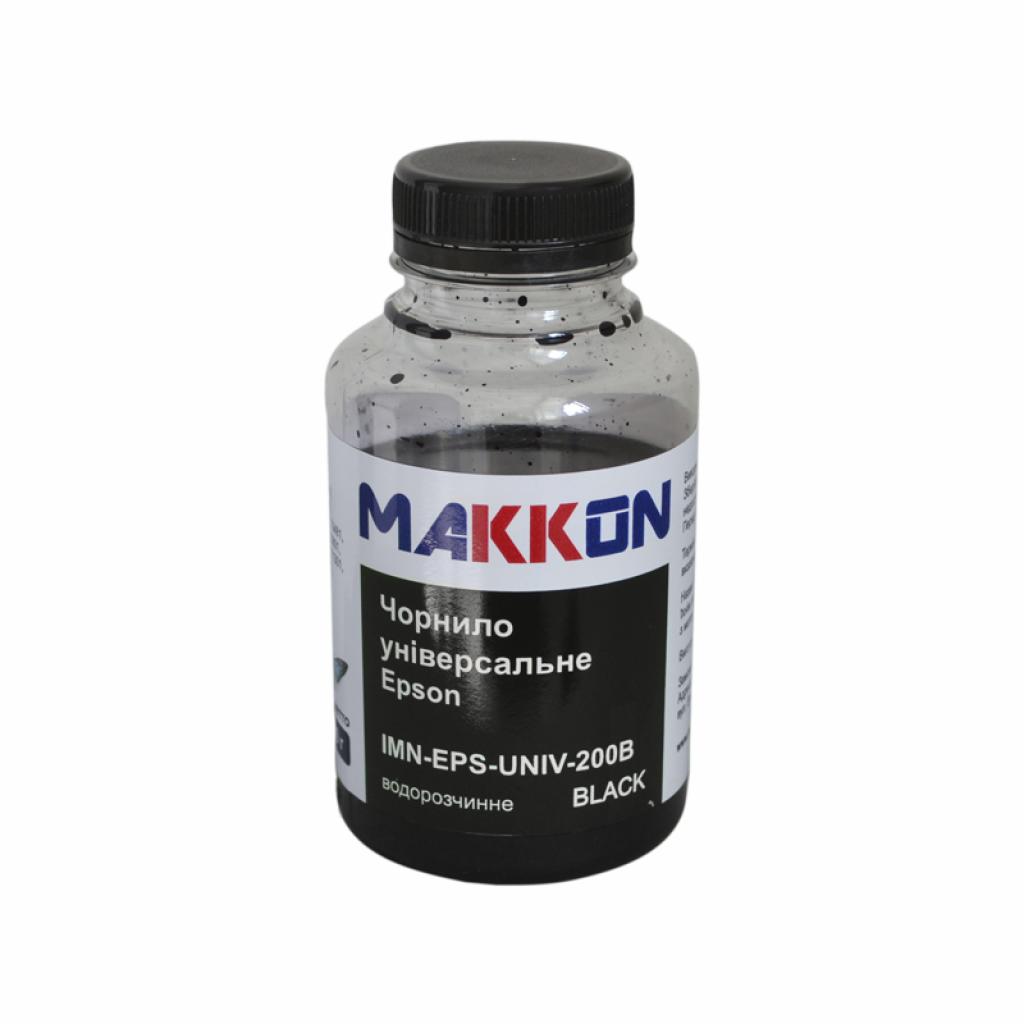 Чорнило Makkon Epson 200г black (IMN-EPS-UNIV-200B)