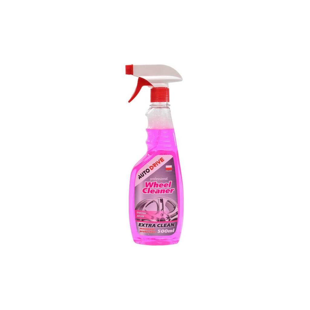 Автомобільний очисник AUTO DRIVE дисків Wheel Cleaner 500ml (AD0062)