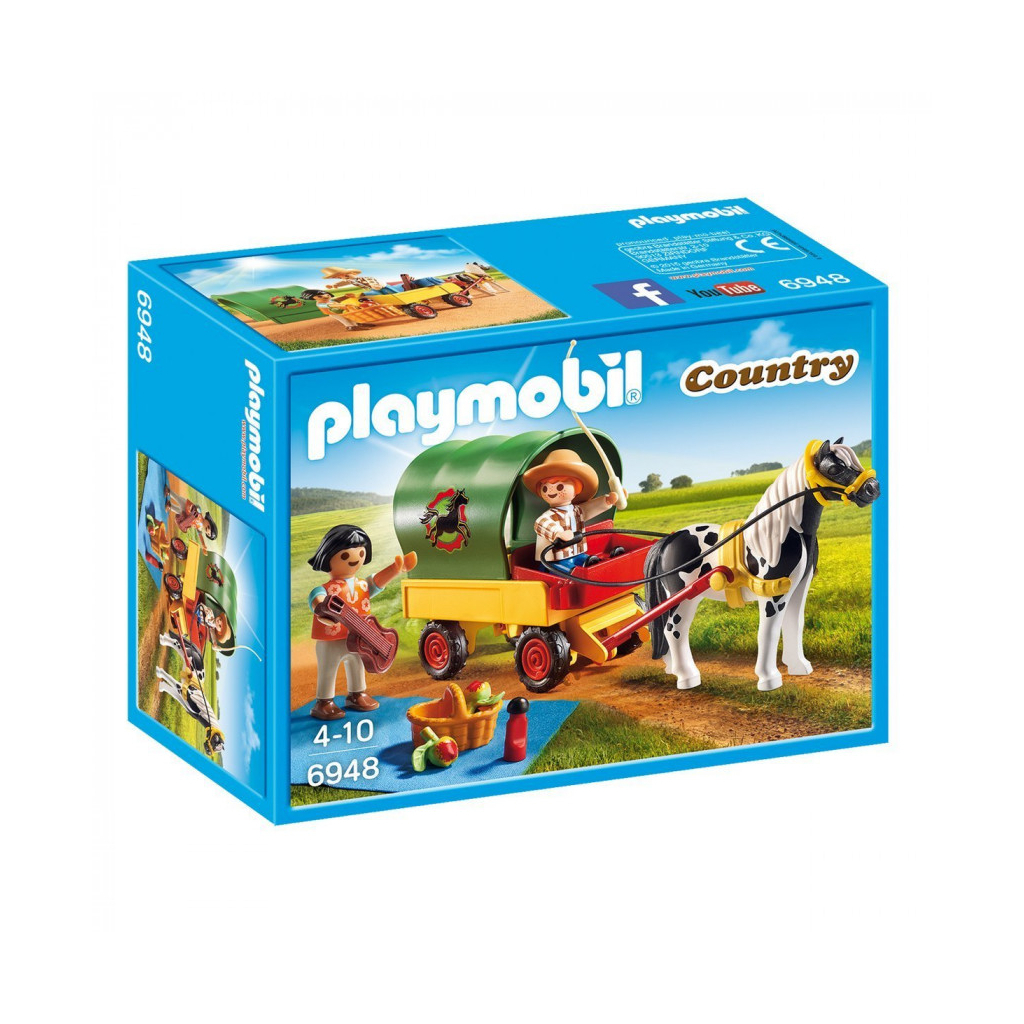 Конструктор Playmobil Пікнік з вагончиком для поні (6987760)