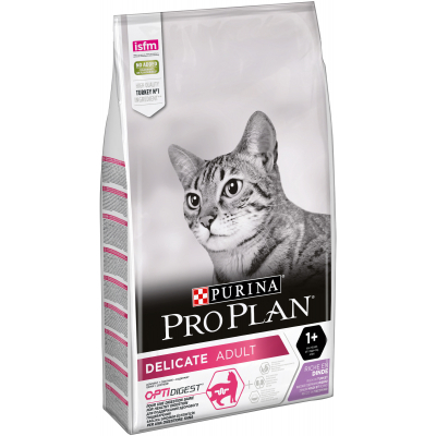 Сухий корм для кішок Purina Pro Plan Delicate Turkey зі смаком індички 10 кг (7613033566509)