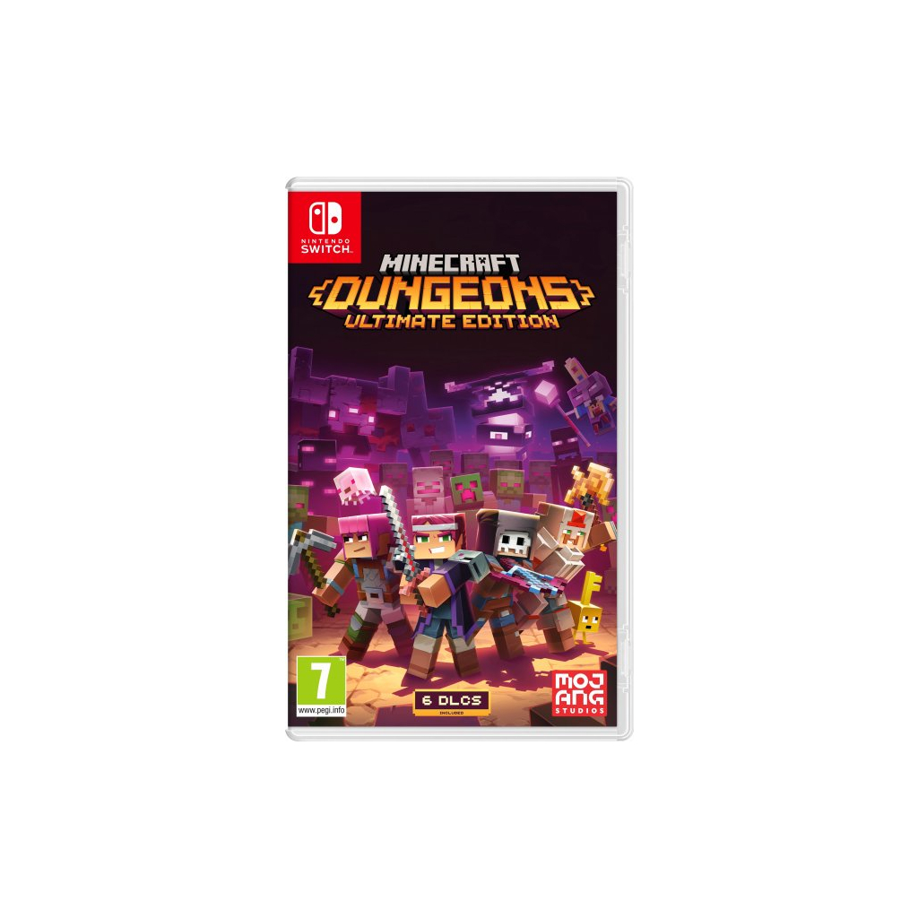 Гра Nintendo Switch Minecraft Dungeons Ultimate Edition (045496429126)