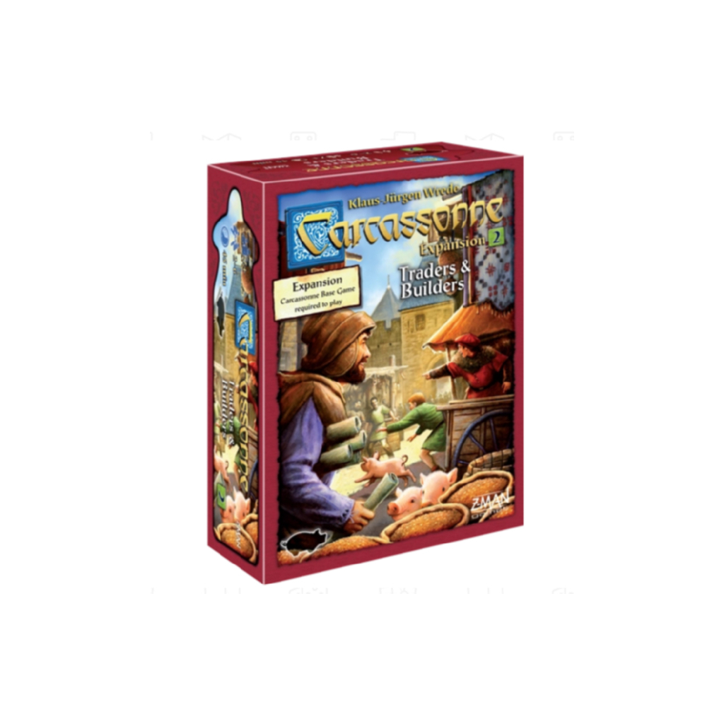 Настільна гра Z-Man Games Carcassonne: Traders and Builders (Каркасон: Купці і зодчі) доповнення, англійська (681706781020)