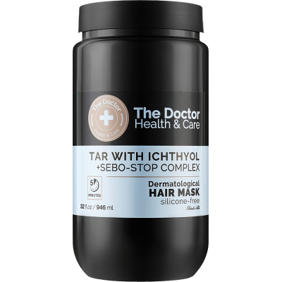 Маска для волосся The Doctor Health & Care Tar With Ichthyol + Sebo-Stop Complex 946 мл (8588006041637)