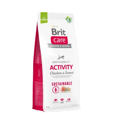 Сухий корм для собак Brit Care Dog Sustainable Activity для собак з підвищеною активністю 12 кг (8595602559220)