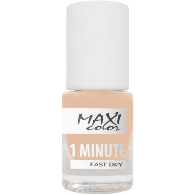 Лак для нігтів Maxi Color 1 Minute Fast Dry 044 (4823082004539)