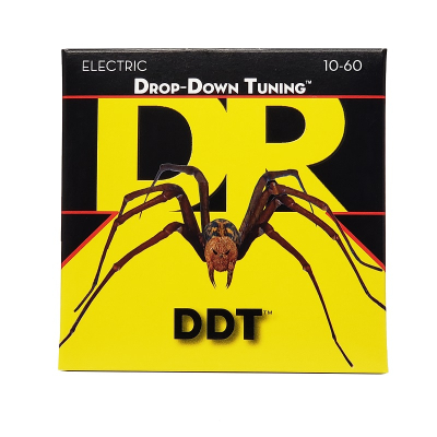 Струни для гітари DR Strings DDT Drop Down Tuning Electric - Big Heavier (10-60) (DDT-10/60)