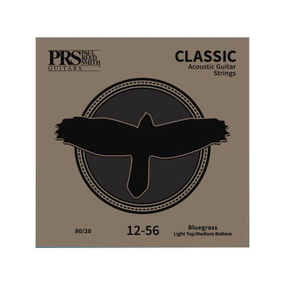 Струни для гітари PRS Classic Acoustic Strings Bluegrass 12-56 (100148007002005)