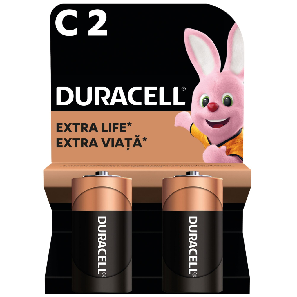 Батарейка Duracell C LR14 * 2 (5000394052529 / 81483545)