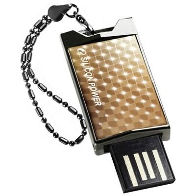 USB флеш накопичувач Silicon Power 4Gb 851 gold (SP004GBUF2851V1G)