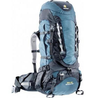 Рюкзак туристичний Deuter Aircontact PRO 50+15 arctic-black (33807 1500)