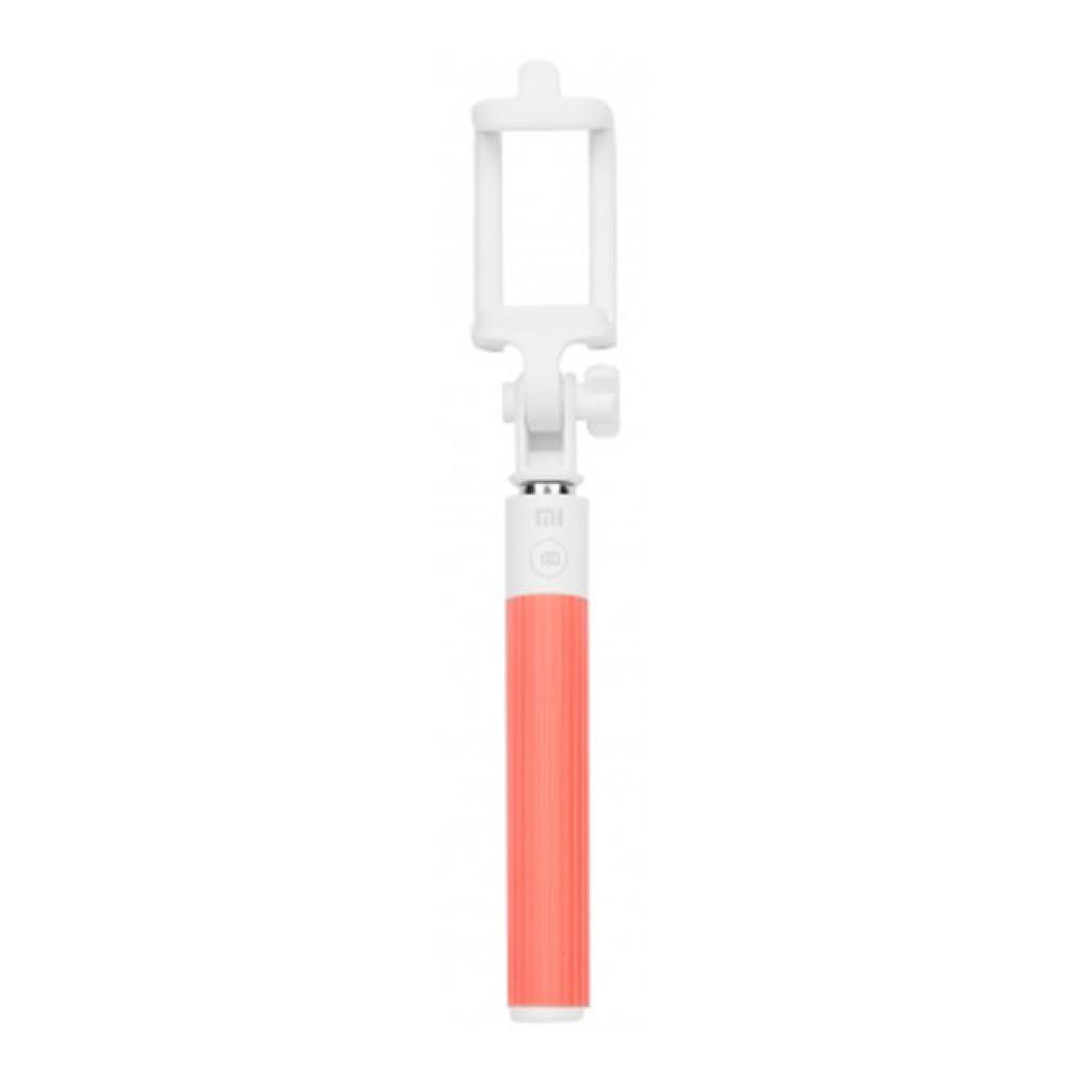 Монопод для селфі Selfie Stick Red + Bluetooth встроенный для фото Xiaomi (6954176806512)