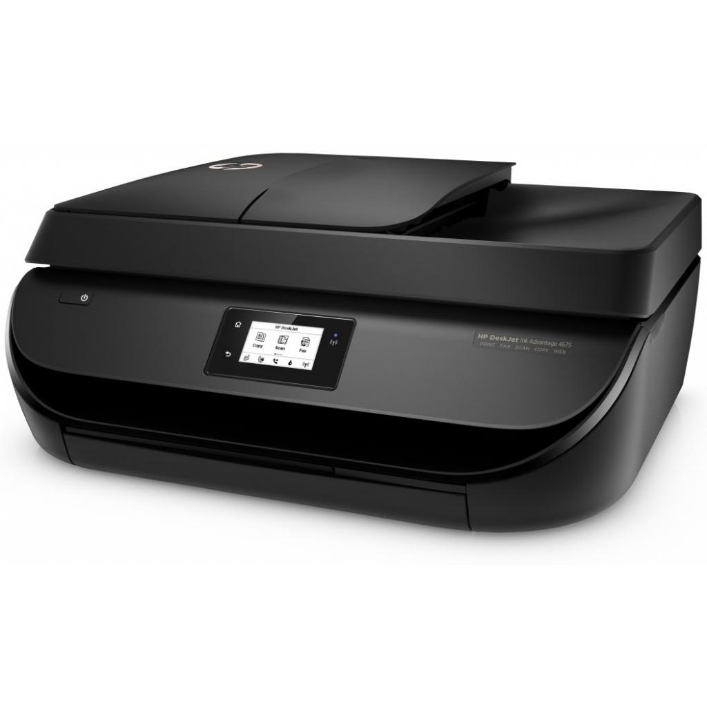 Багатофункціональний пристрій HP DeskJet Ink Advantage 4675 c Wi-Fi (F1H97C)