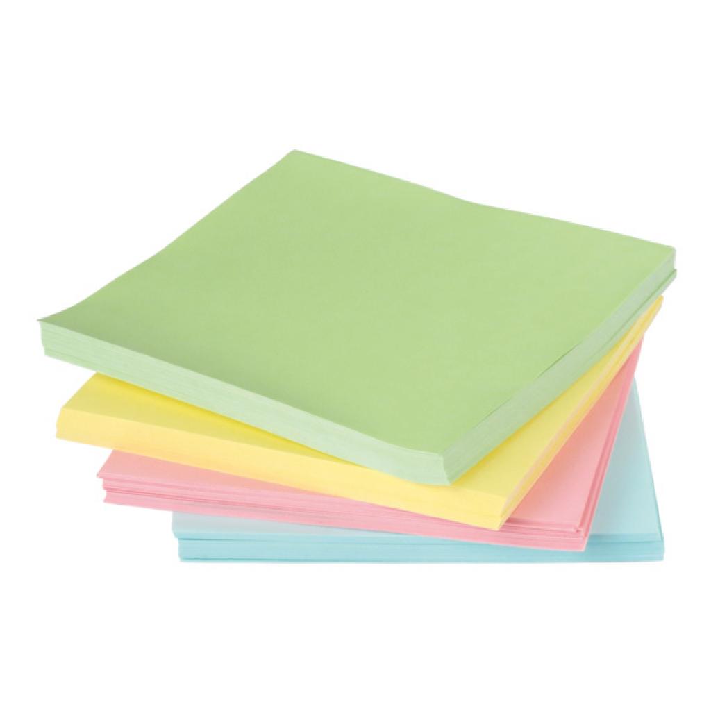 Папір для нотаток Axent Static notes block 75x75мм, 100sheets., pastel green (2448-02-А)