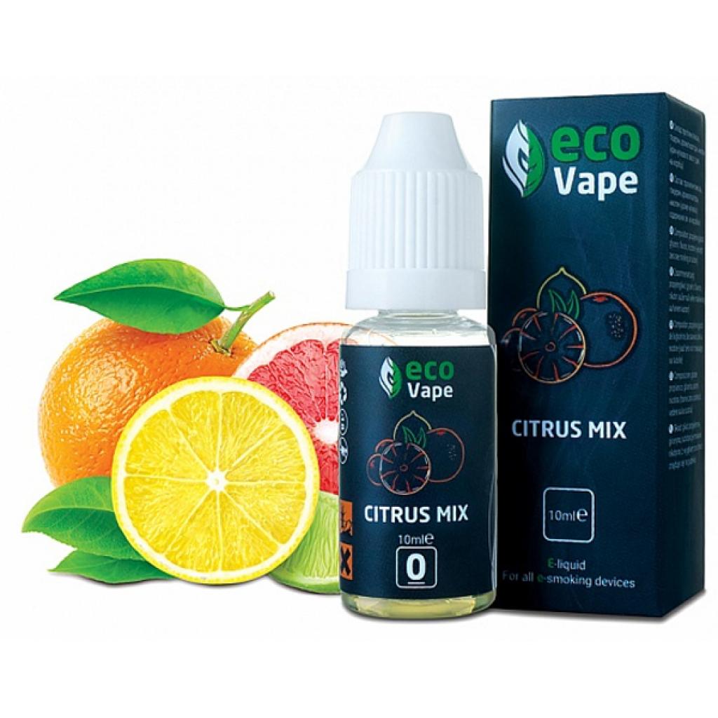 Рідина для електронних сигарет Eco vape Citrus Mix 0 мг/мл (LEV-CTM-0)